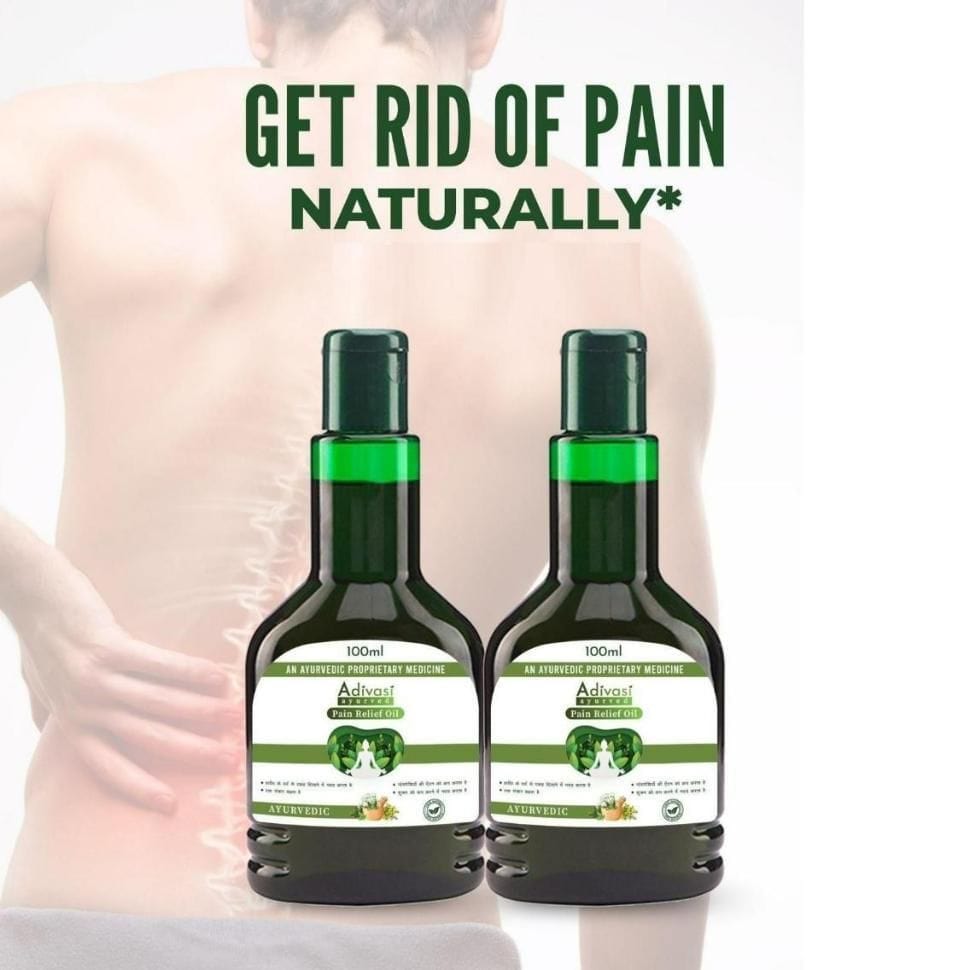 Adivasi Herbal Joint Pain Oil (Buy 1 Get 1 FREE)